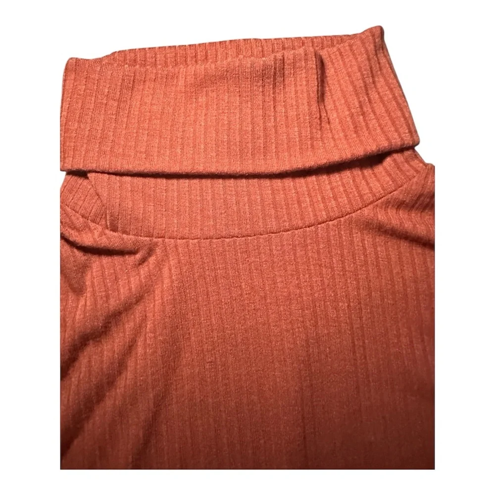 Madewell Rust Ribbed Knit Sweater - Picture 4 of 4